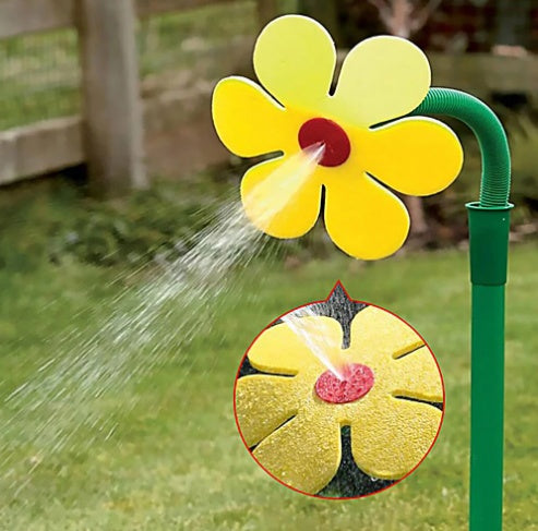 Adjustable Sunflower Garden Sprinkler Tool for Lawn Hose Irrigation