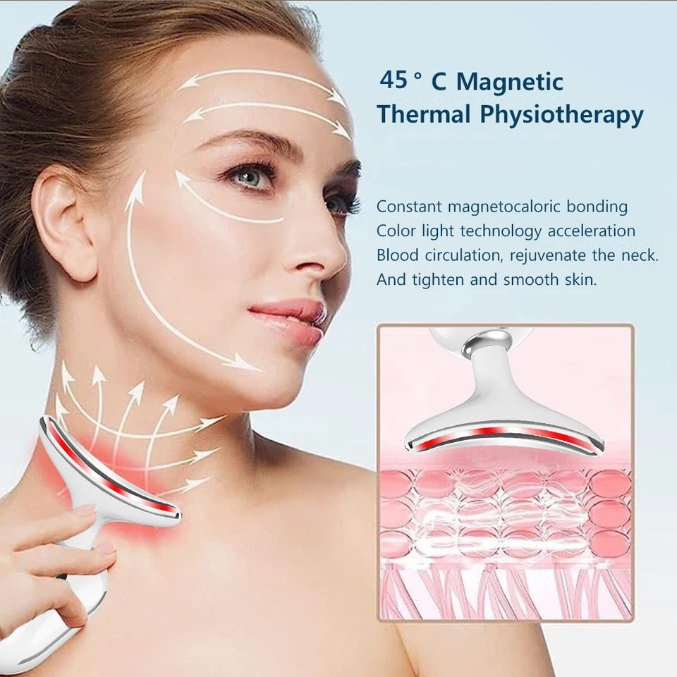 Neck Beauty Instrument – Firming Massage Tool for Wrinkles