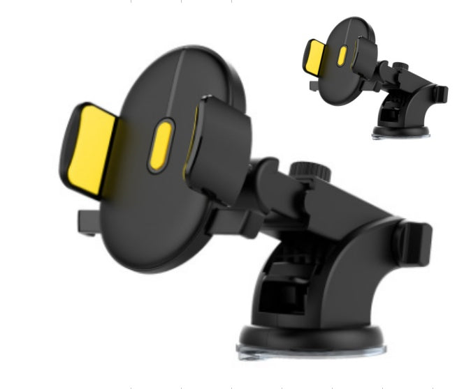 Telescopic Car Phone Holder with Suction Cup Mount