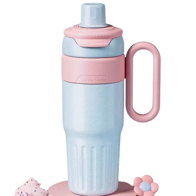 780ml Gradient Stainless Steel Double Drink Thermos Cup