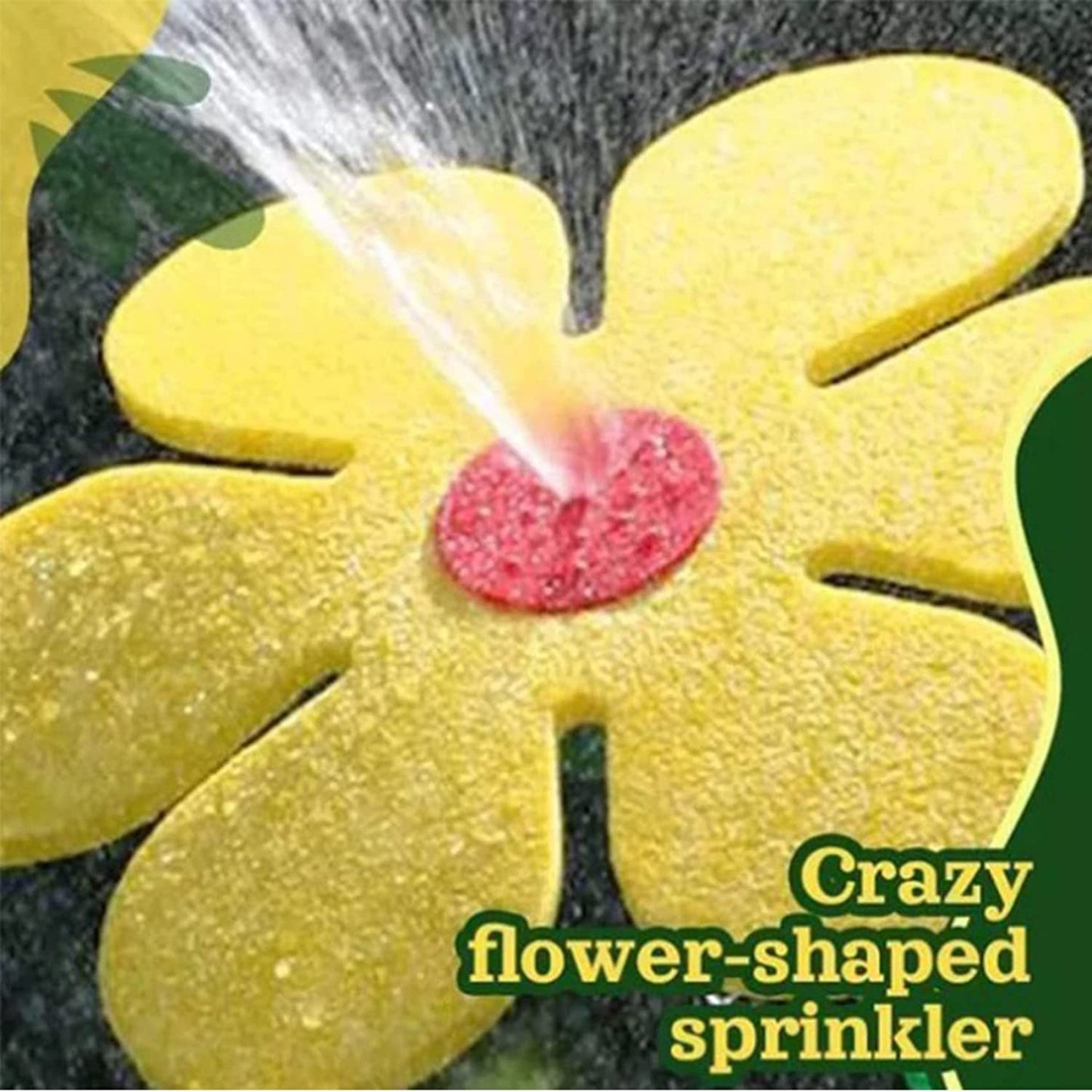 Adjustable Sunflower Garden Sprinkler Tool for Lawn Hose Irrigation