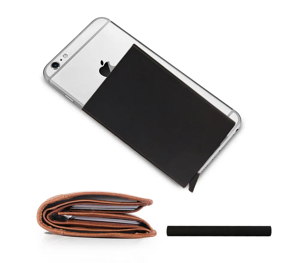 RFID Smart Wallet – Slim Metal Pop-Up Card Holder