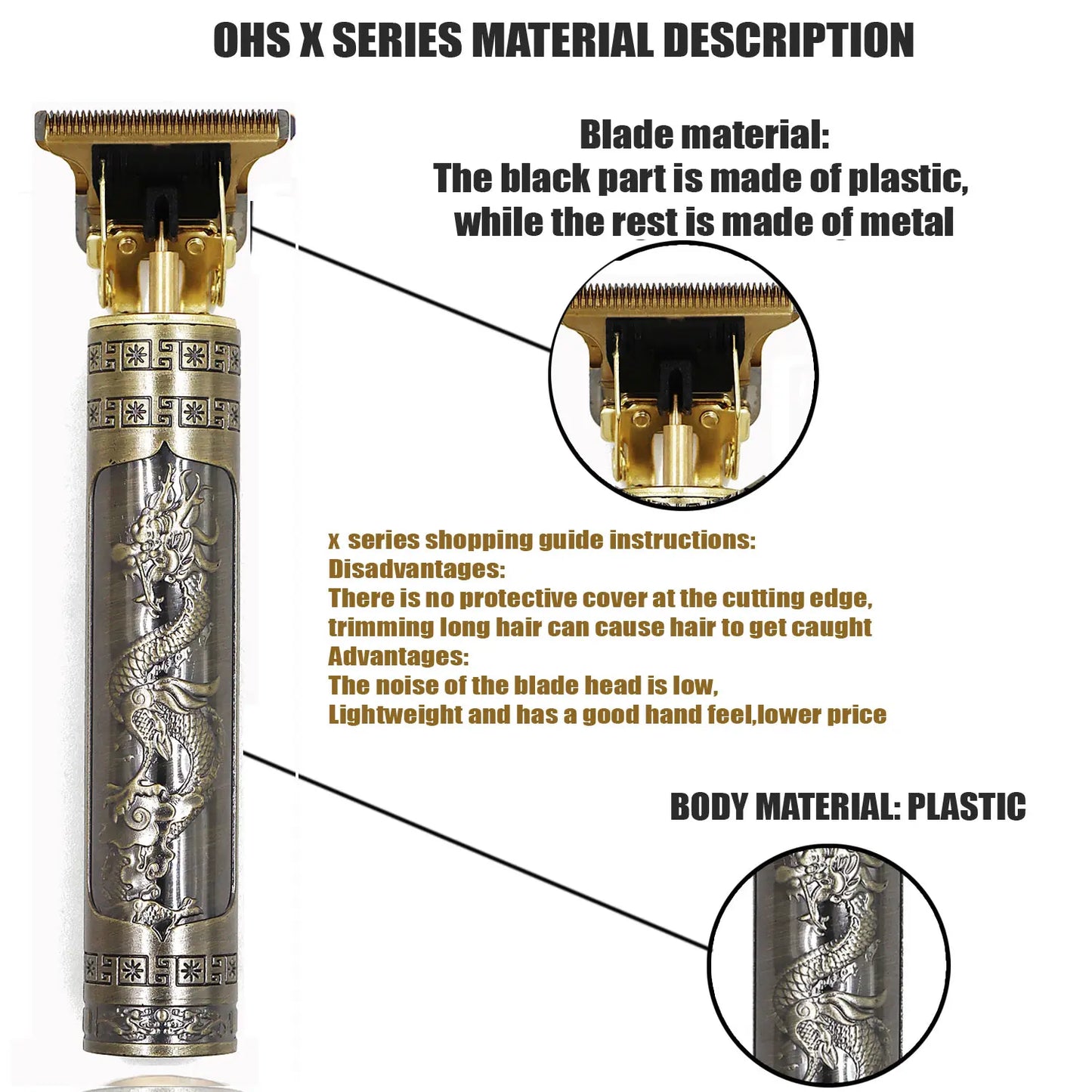 T9 Hair Clipper 0mm Precision Beard Trimmer Machine