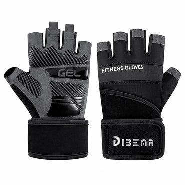 Anti-Slip Gym Gloves Bodybuilding Weightlifting Dumbbell Training Fitness Gloves Crossfit Pull Ups Workout Exercise For Man