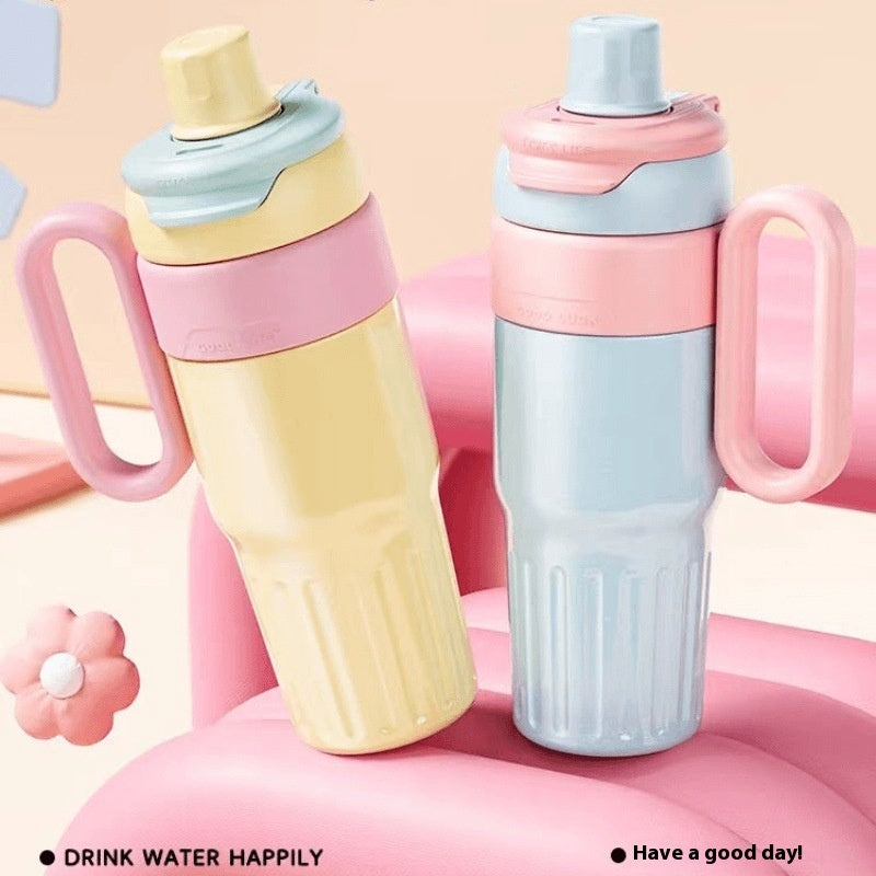780ml Gradient Stainless Steel Double Drink Thermos Cup