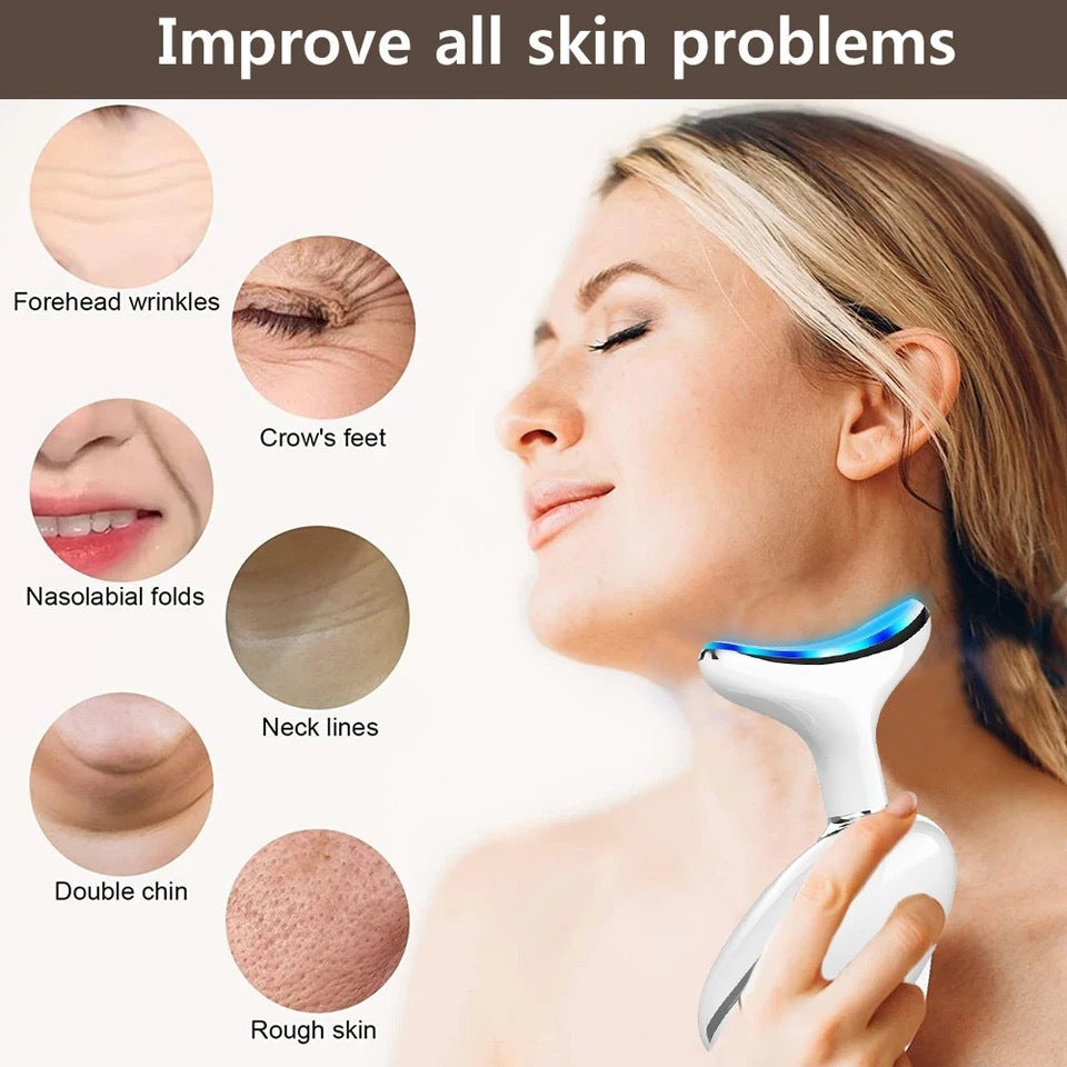 Neck Beauty Instrument – Firming Massage Tool for Wrinkles