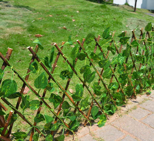 Anticorrosive Wooden Garden Trellis Fence Wall Decor