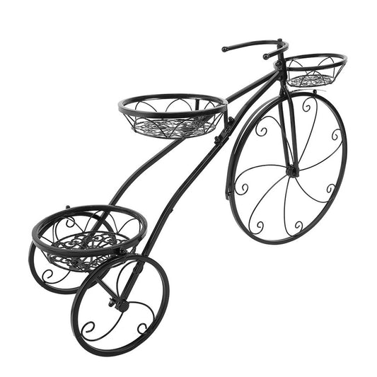 Vintage Tricycle Plant Stand for Garden Decor