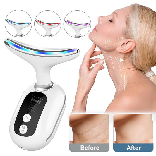 Neck Beauty Instrument – Firming Massage Tool for Wrinkles