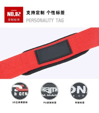 1Pair Non-slip Strap Gym Dumbbell Workout Weights Lifting Straps Crossfit Fitness Equipment Wrist Wrap Lift Exercise Training