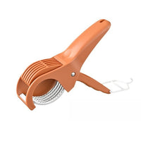 Food Manual Slicer Multifunctional Banana Slicer Vegetable Cutter Stainless Steel Slicers Cutter for Salad Sausage Kitchen Tools