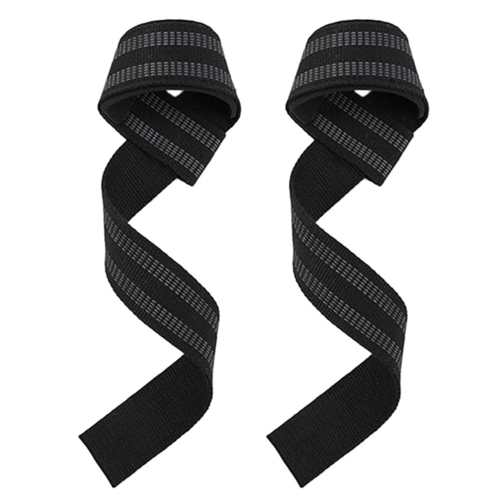 2pcs Lifting Wrist Straps for Weightlifting, Gym Grip Power Workouts Lifting Straps Lift Deadlift Straps Hard Pull Exercise