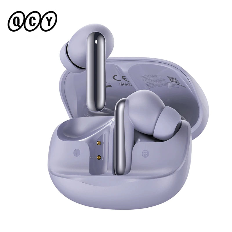 QCY Melobuds N50 ANC Wireless Earbuds Bluetooth 5.4 with 6 Mic Noise Cancellation