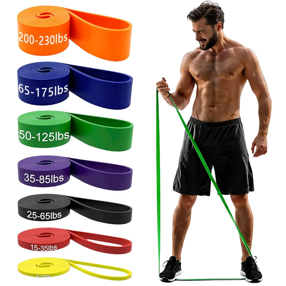 Resistance Bands, Pull Up Assistance Bands, Exercise Bands for Men and Women Home Fitness, Body Stretching, Strength Training