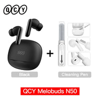 QCY Melobuds N50 ANC Wireless Earbuds Bluetooth 5.4 with 6 Mic Noise Cancellation