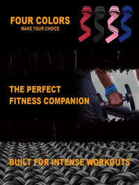 2pcs Lifting Wrist Straps for Weightlifting, Gym Grip Power Workouts Lifting Straps Lift Deadlift Straps Hard Pull Exercise