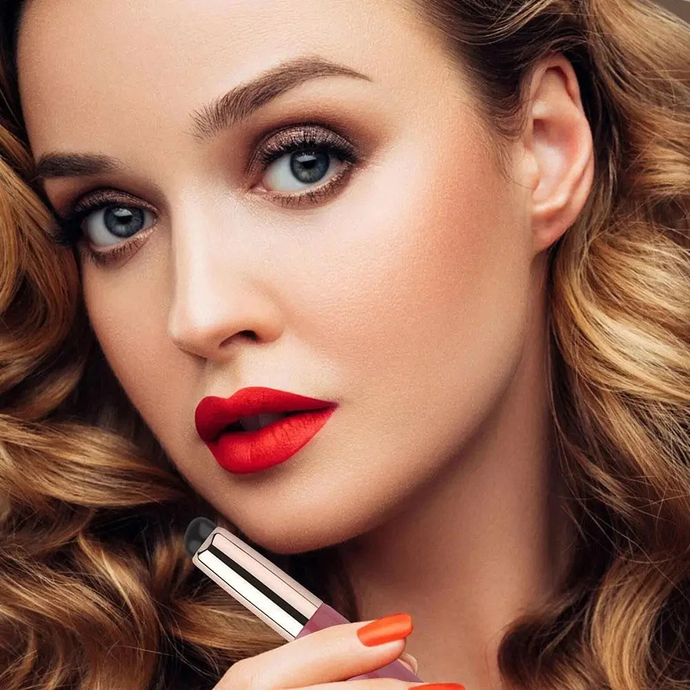 Silicone Lip Brush With Cover Cap Concealer Brush Like Fingertips Q Soft Lipstick Makeup Brushes Round Head No Broken