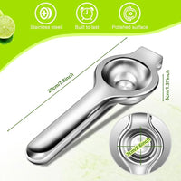 Stainless Steel Lemon Squeezer Manual Lemon Clip Processor Household Orange Citrus Juicers Fruit Pressing Kitchen Accessories