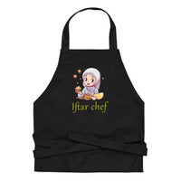 Ramadan 2026 Iftar Chef Apron Kitchen Accessories Ramadan Apron Gift for Chef Mom Baking Eid Al-Adha Hajj Eid Mubarak Decoration