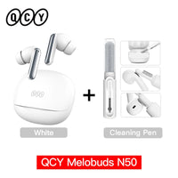 QCY Melobuds N50 ANC Wireless Earbuds Bluetooth 5.4 with 6 Mic Noise Cancellation