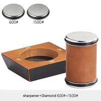 4 Angles Rolling Knife Sharpener Kit For Straight Edge Roller Knife Sharpening With Industry Diamonds Whetstone Chef Knife Set