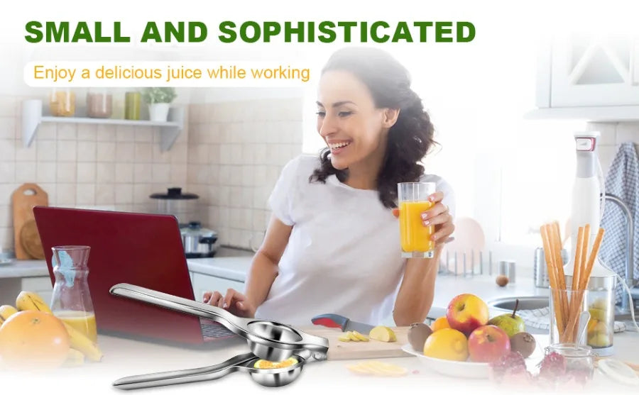 Stainless Steel Lemon Squeezer Manual Lemon Clip Processor Household Orange Citrus Juicers Fruit Pressing Kitchen Accessories