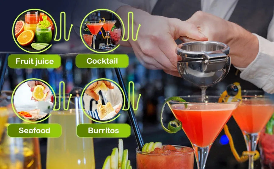 Stainless Steel Lemon Squeezer Manual Lemon Clip Processor Household Orange Citrus Juicers Fruit Pressing Kitchen Accessories