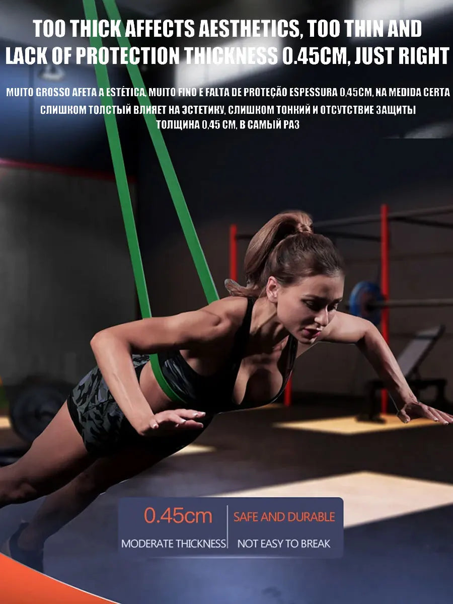 Resistance Bands, Pull Up Assistance Bands, Exercise Bands for Men and Women Home Fitness, Body Stretching, Strength Training