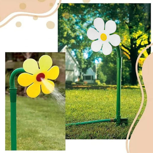 Adjustable Sunflower Garden Sprinkler Tool for Lawn Hose Irrigation