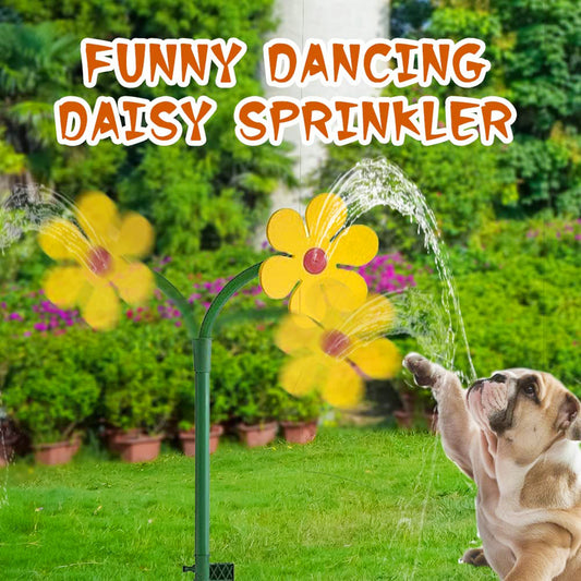 Adjustable Sunflower Garden Sprinkler Tool for Lawn Hose Irrigation