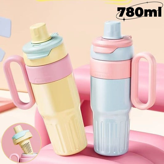 780ml Gradient Stainless Steel Double Drink Thermos Cup